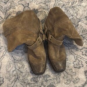 Frye Tan Leather Boots